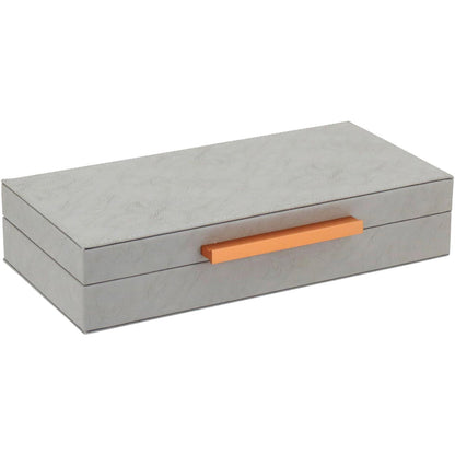 Conjunto de Caixas Organizadoras Home&Co MDF Cinza 3 Peças