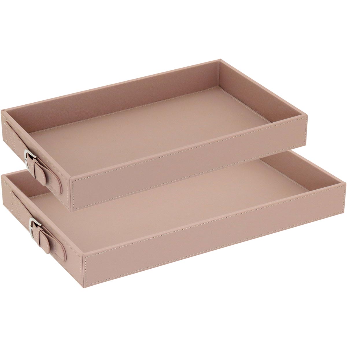 Bandeja Decorativa Sintética Rosê Home&Co - 43,2x28,1 cm