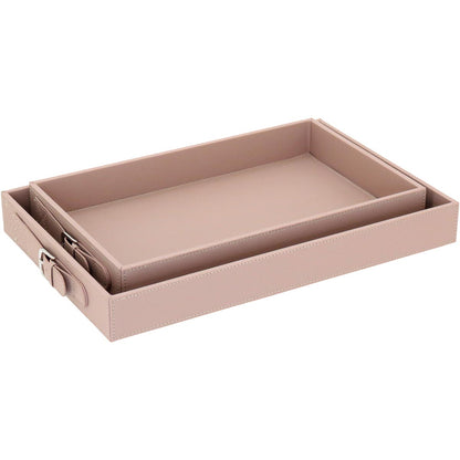 Bandeja Decorativa Sintética Rosê Home&Co - 43,2x28,1 cm