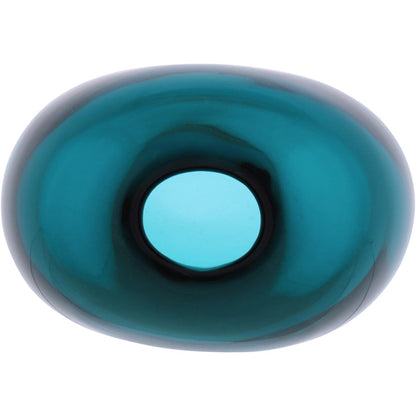 Vaso Vidro 14x14x10cm Azul