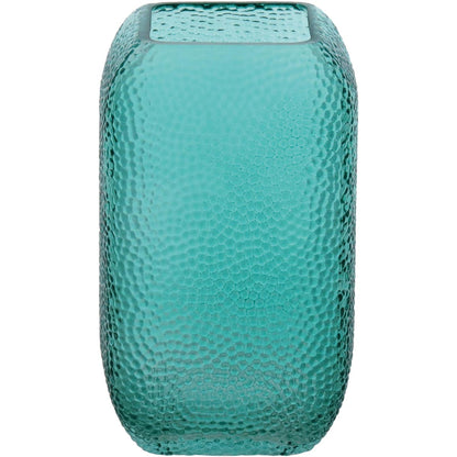 Vaso Vidro 20x12x12cm Azul