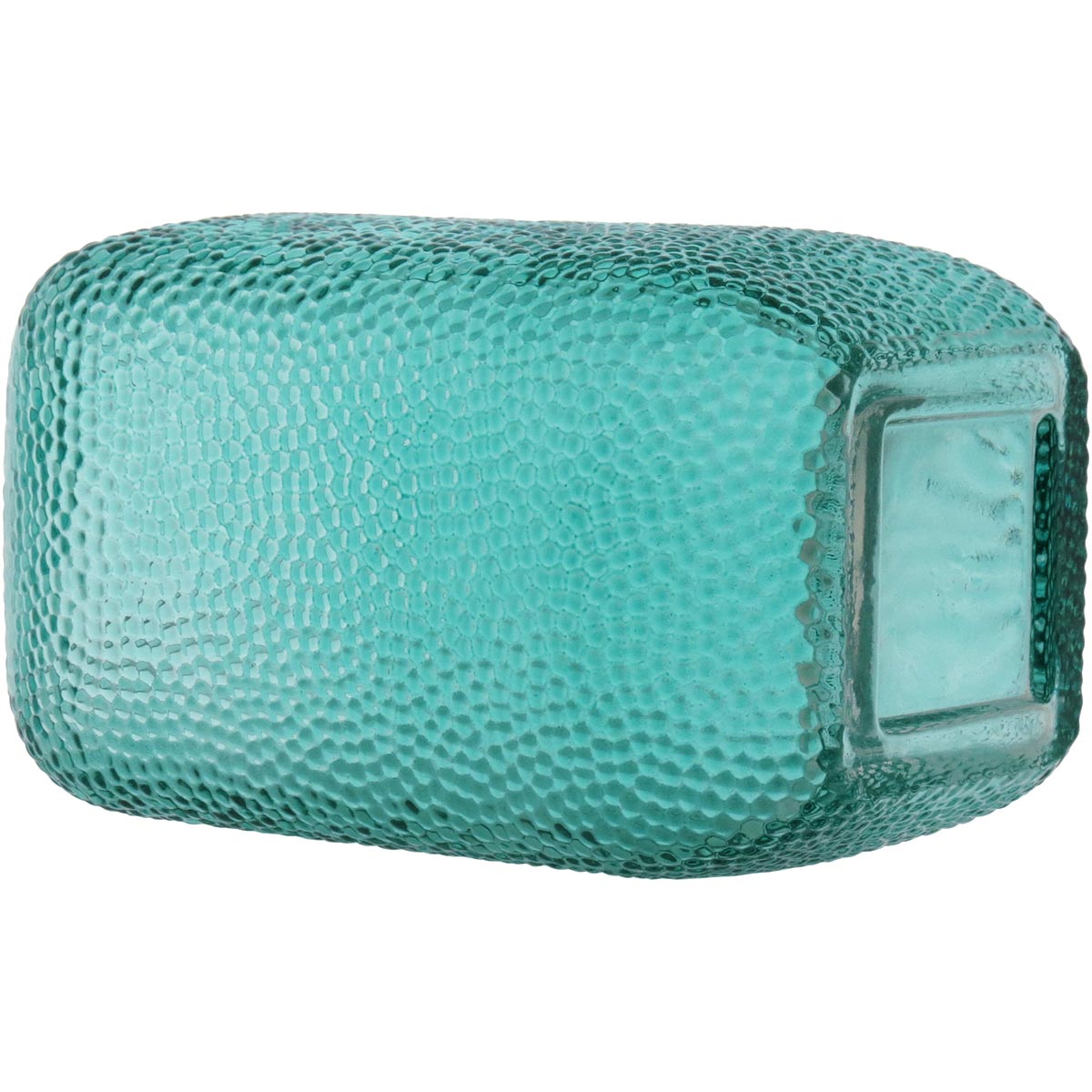 Vaso Vidro 20x12x12cm Azul