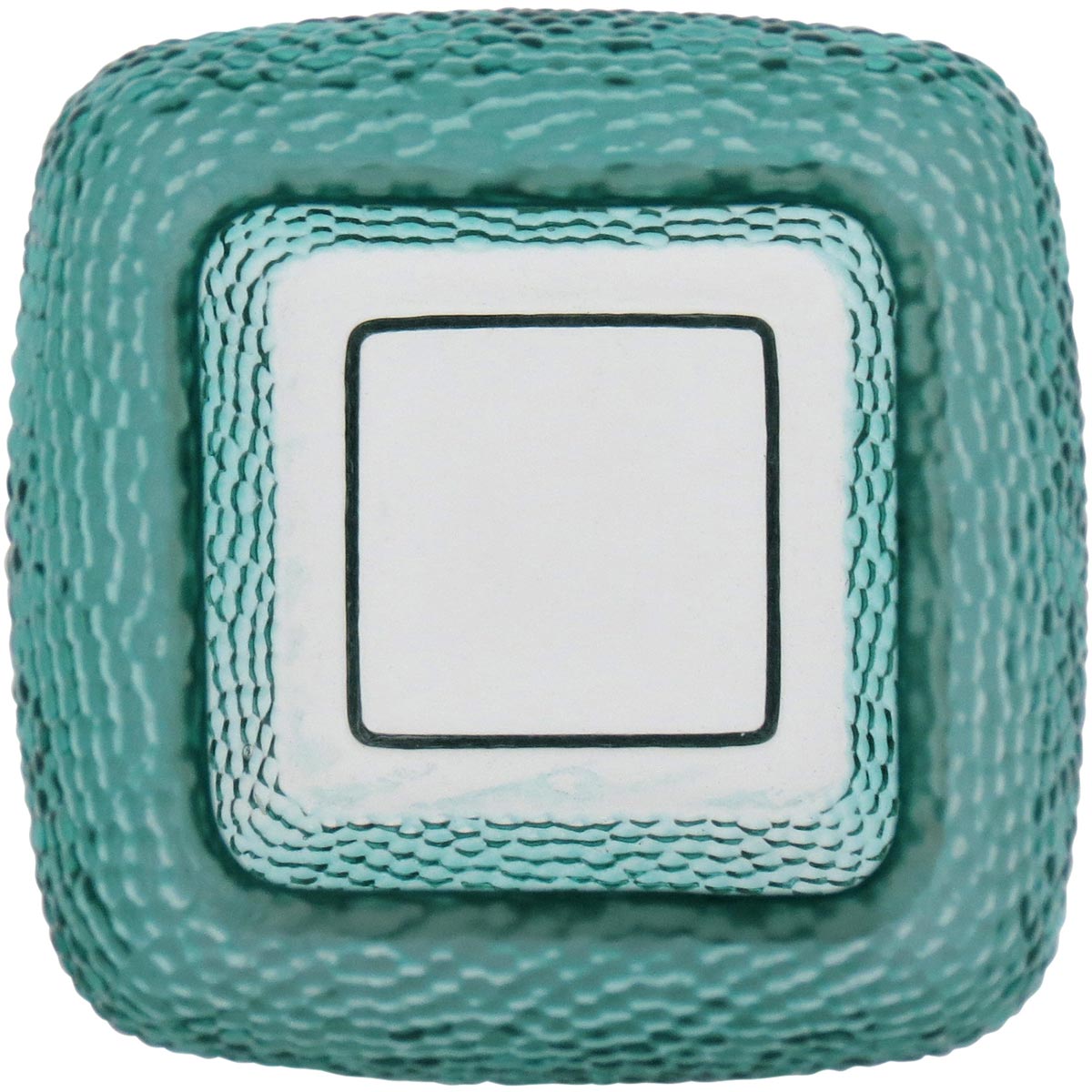 Vaso Vidro 20x12x12cm Azul