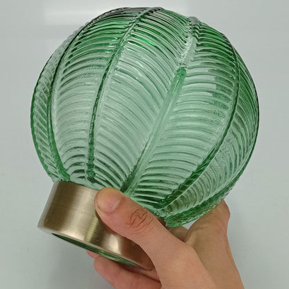 Vaso Vidro 16x15x15cm Verde