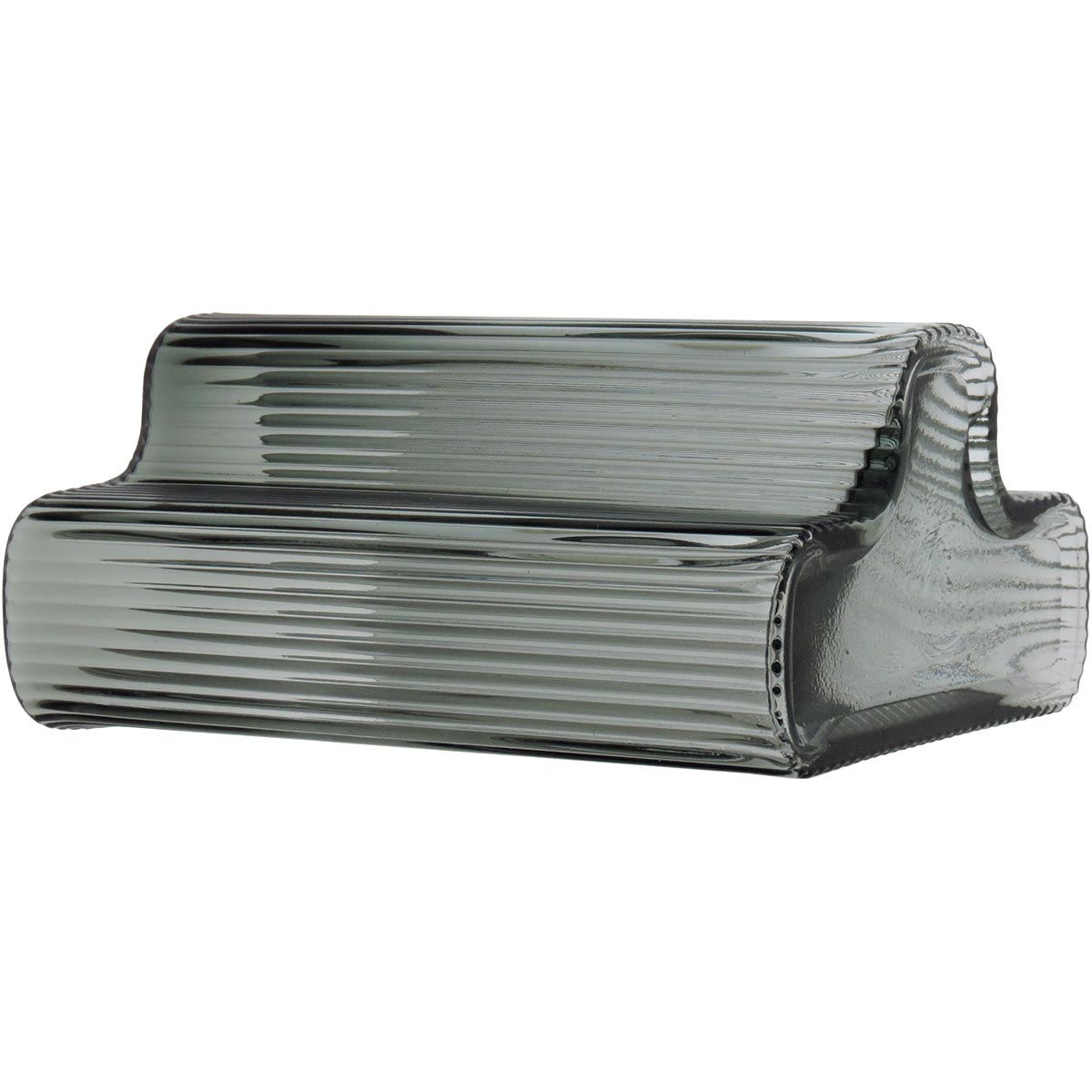 Vaso Vidro 25x19x12cm Verde