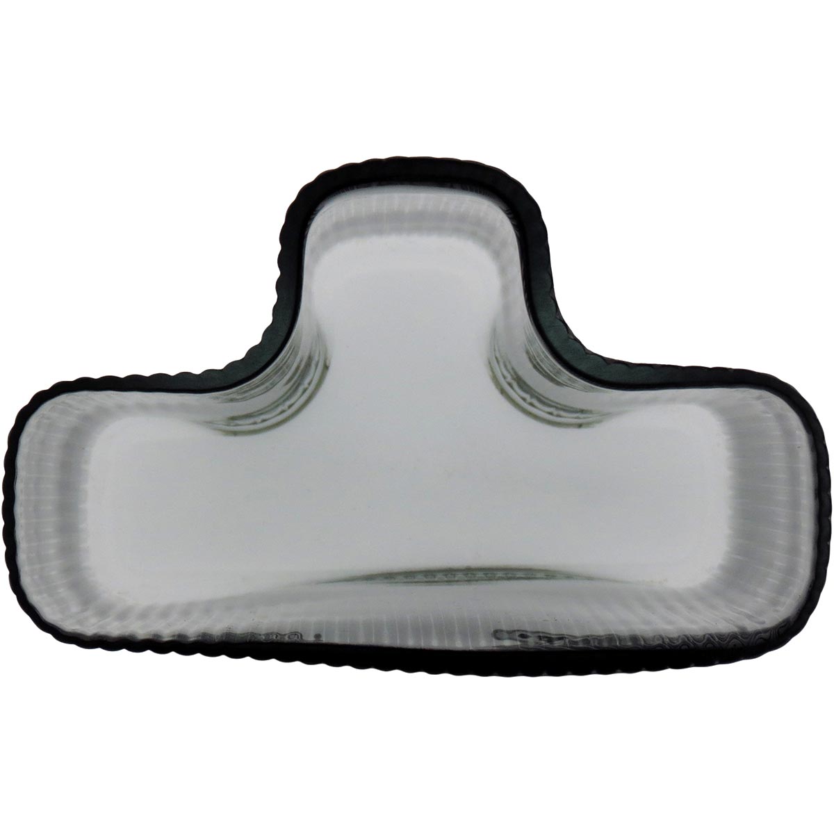 Vaso Vidro 25x19x12cm Verde