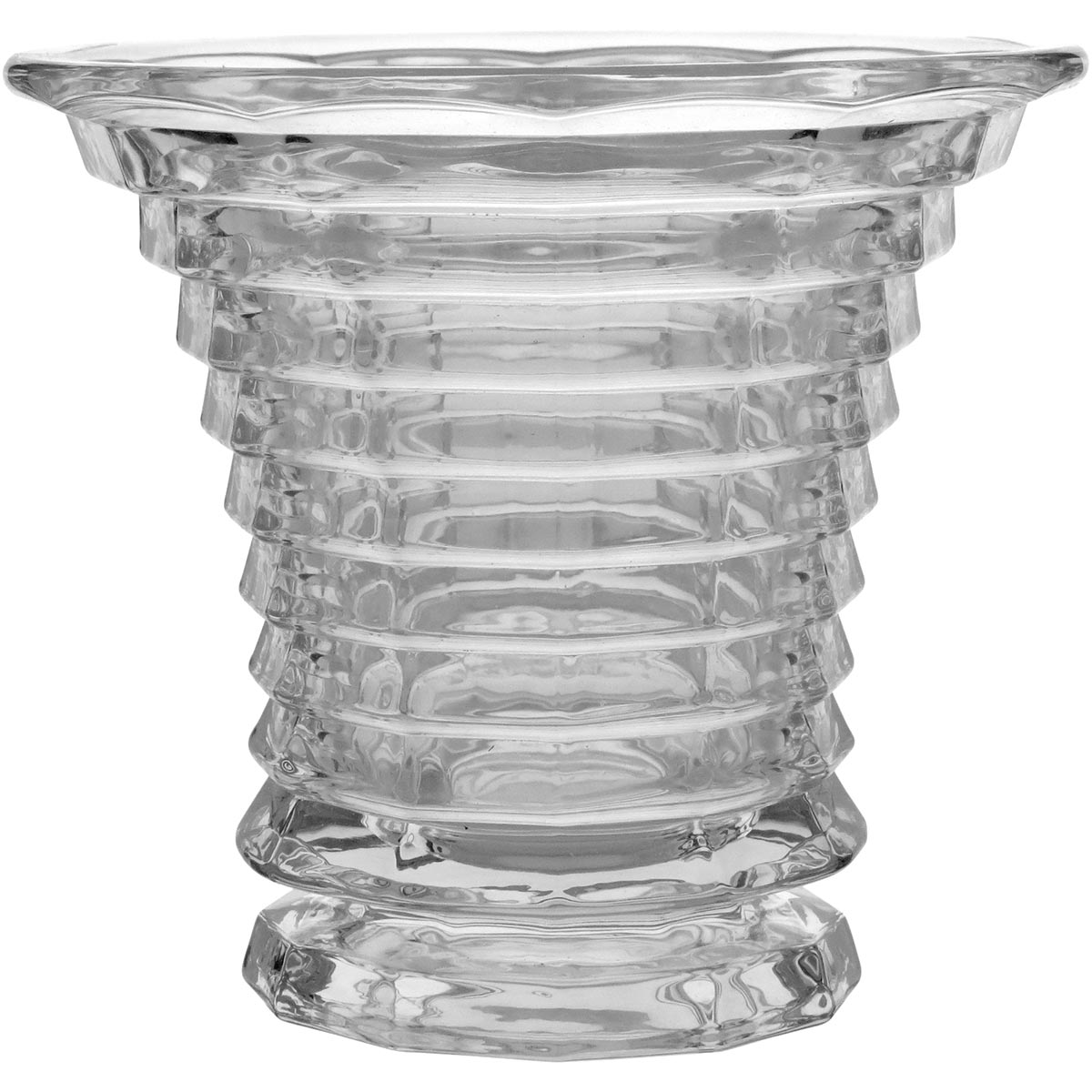 Vaso Vidro 18x20x20cm Transparente