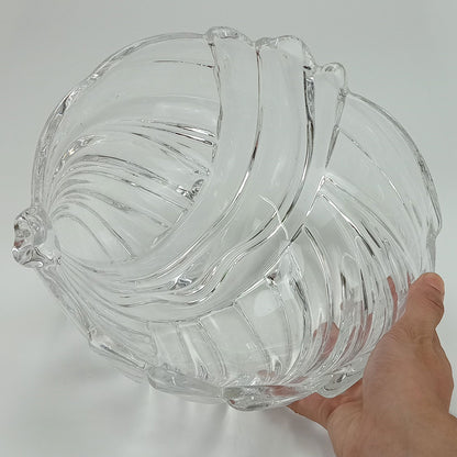 Centro de Mesa em Vidro Transparente 13x26cm - Elegante e Durável