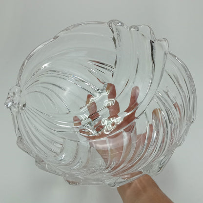 Centro de Mesa em Vidro Transparente 13x26cm - Elegante e Durável