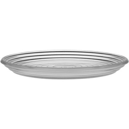 Centro de Mesa Pilar em Vidro Transparente 30,3x30,3cm 1,47kg