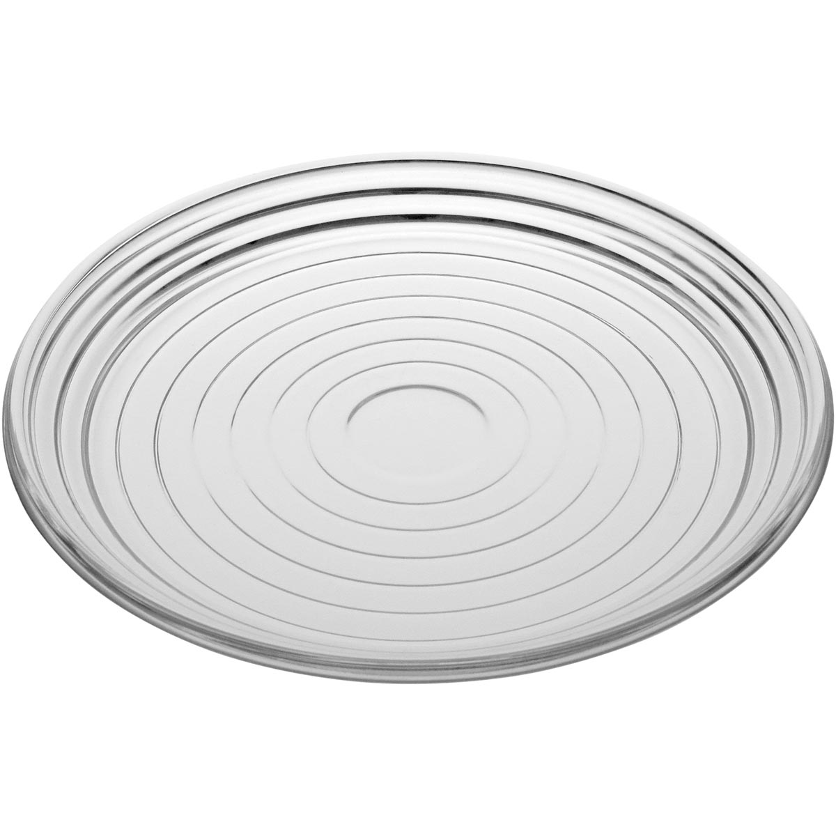 Centro de Mesa Pilar em Vidro Transparente 30,3x30,3cm 1,47kg