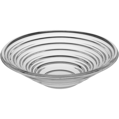 Centro de Mesa Pilar em Vidro Transparente 10x34cm Decorativo