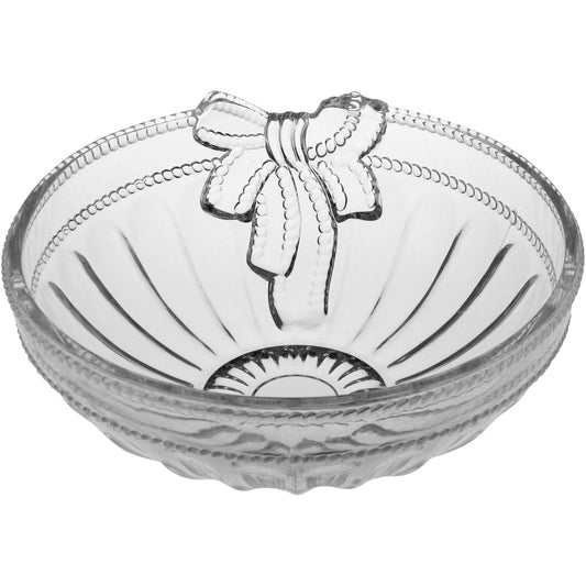 Centro de Mesa Decorativo em Vidro Transparente 9x24cm