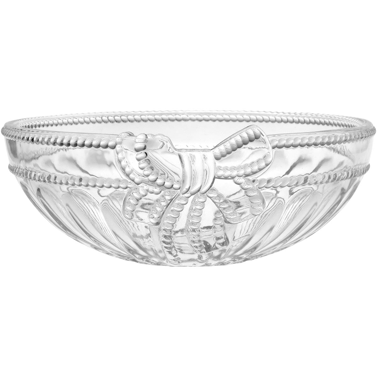 Centro de Mesa Decorativo em Vidro Transparente 9x24cm