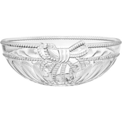 Centro de Mesa Decorativo em Vidro Transparente 9x24cm