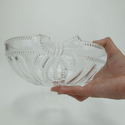 Centro de Mesa Decorativo em Vidro Transparente 9x24cm