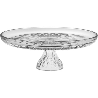 Centro de Mesa Vidro Transparente 12x31cm Elegante para Decoração