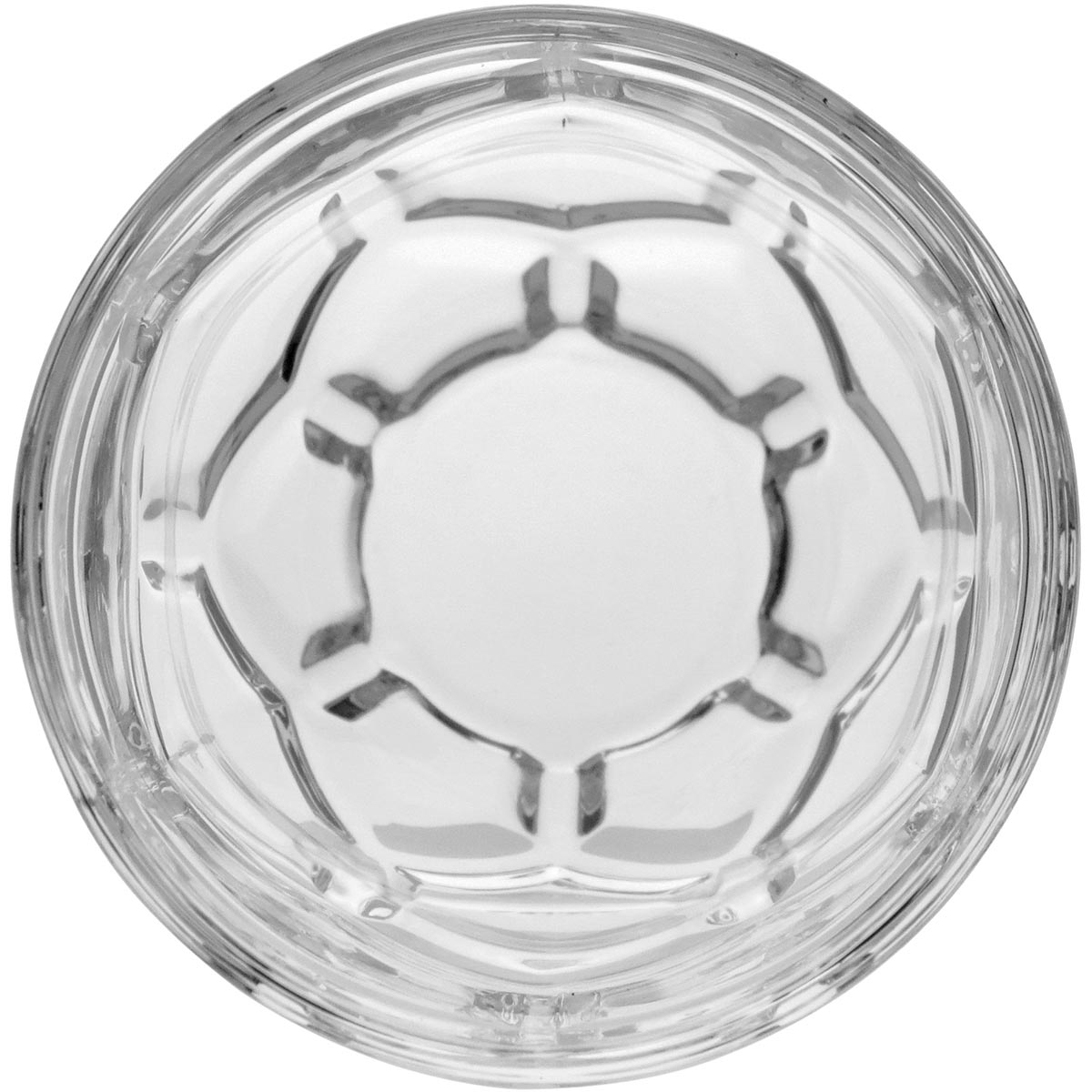 Conjunto 6 Copos de Whisky Vidro 300ml Transparente Elegante