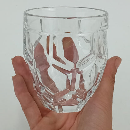 Conjunto 6 Copos de Whisky Vidro 300ml Transparente Elegante