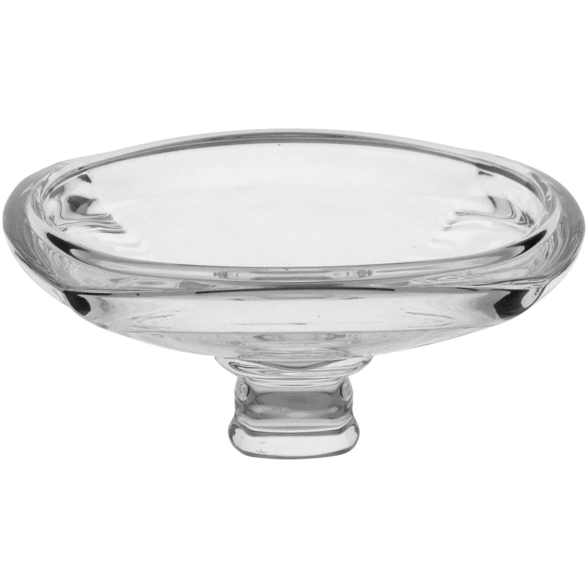 Potiche de Vidro Transparente 21x14cm Cristal Eco para Doces