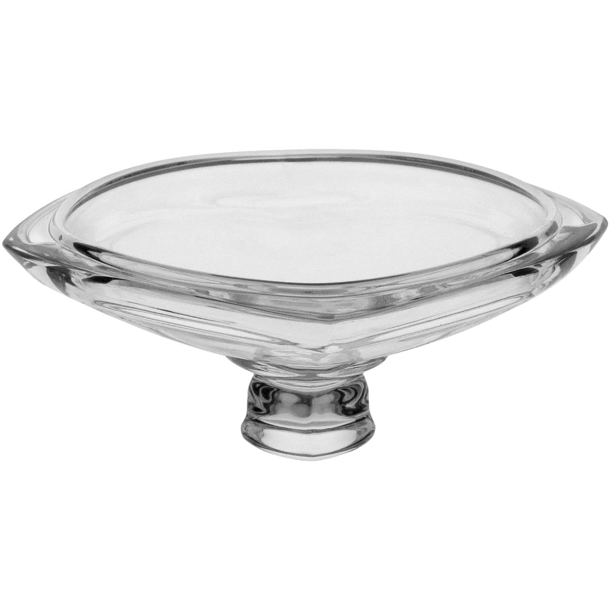 Potiche de Vidro Transparente 21x14cm Cristal Eco para Doces