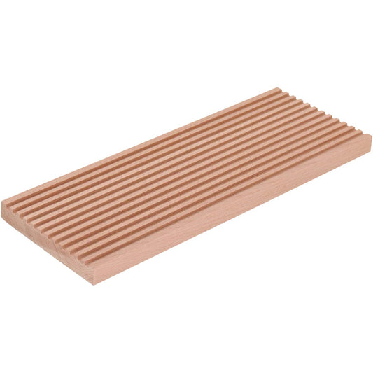 Tábua para Servir em Madeira Natural 40x14cm - Ideal para Queijos e Frios