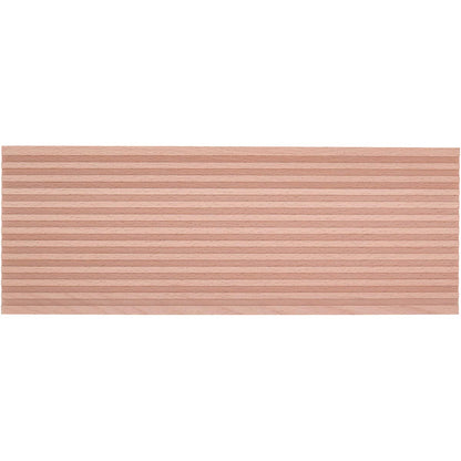 Tábua para Servir em Madeira Natural 40x14cm - Ideal para Queijos e Frios