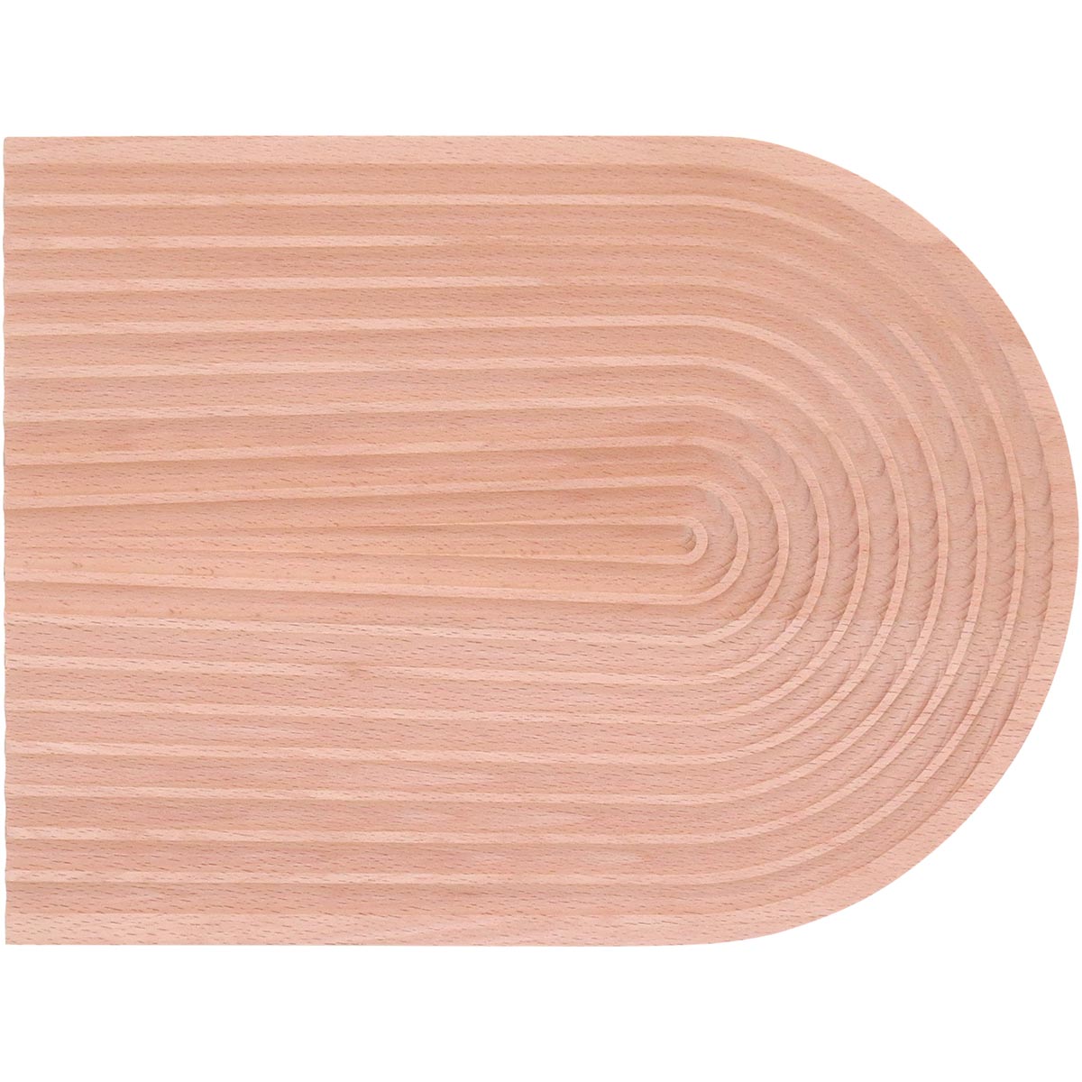 Tábua para Servir Madeira Natural 32x24cm Rústica 0,93kg