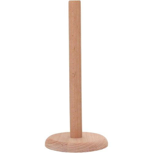 Suporte para Papel Toalha Madeira Natural 32x13x13cm Marrom