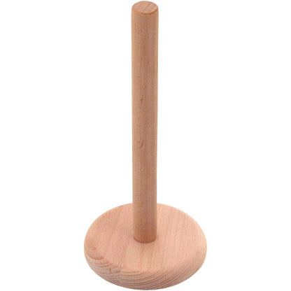 Suporte para Papel Toalha Madeira Natural 32x13x13cm Marrom