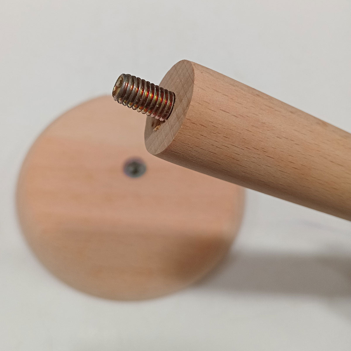 Suporte para Papel Toalha Madeira Natural 32x13x13cm Marrom