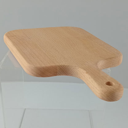 Tábua para Servir em Madeira Natural 26x16cm - Durável e Elegante