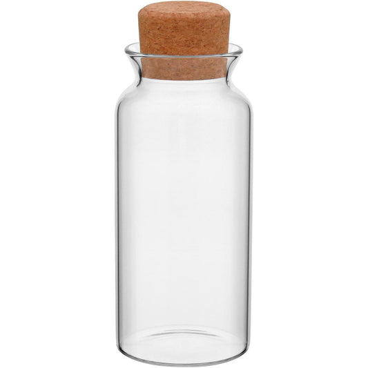 Pote de Vidro Borossilicato 850ml com Tampa de Cortiça Transparente