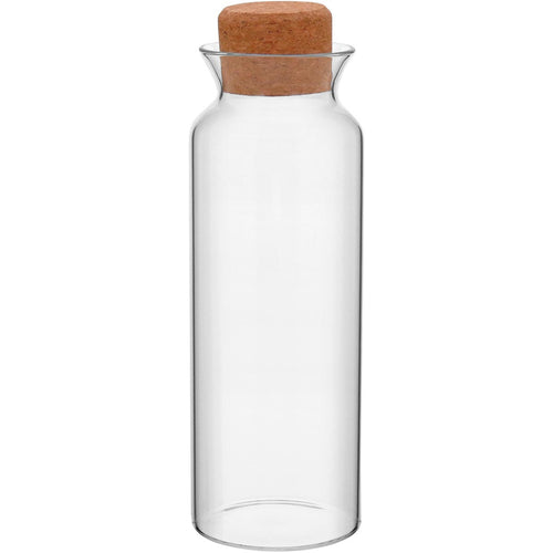 Pote Hermético Borossilicato 1,1L com Tampa de Cortiça Transparente 25x9x9cm