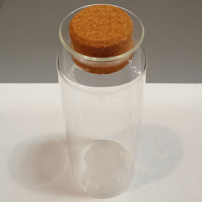 Pote Hermético Borossilicato 1,1L com Tampa de Cortiça Transparente 25x9x9cm
