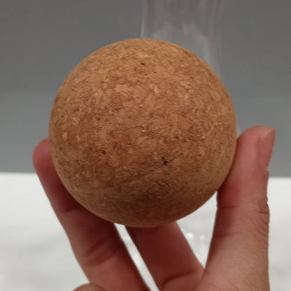 Pote de Vidro Borossilicato 950ml com Tampa de Cortiça Transparente