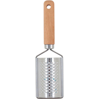 Ralador Inox Natural 22x7cm para Queijos e Legumes - Durável e Ergonômico