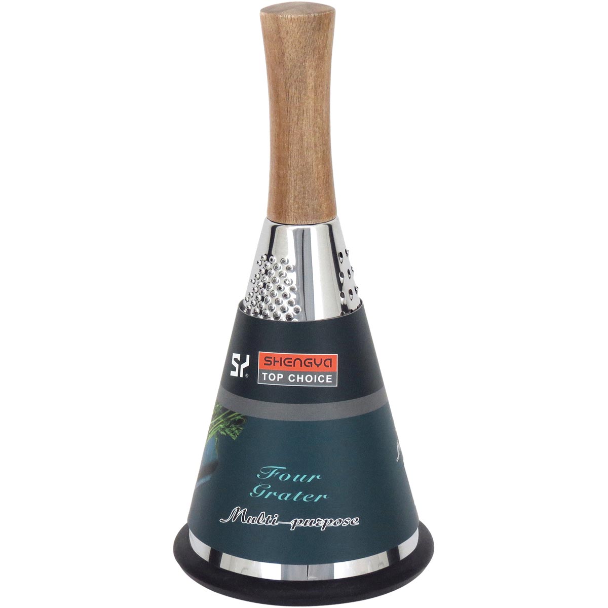 Ralador Inox 24cm para Queijos e Legumes - Utensílio de Cozinha