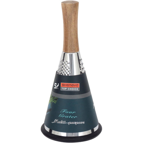 Ralador Inox 24cm para Queijos e Legumes - Utensílio de Cozinha