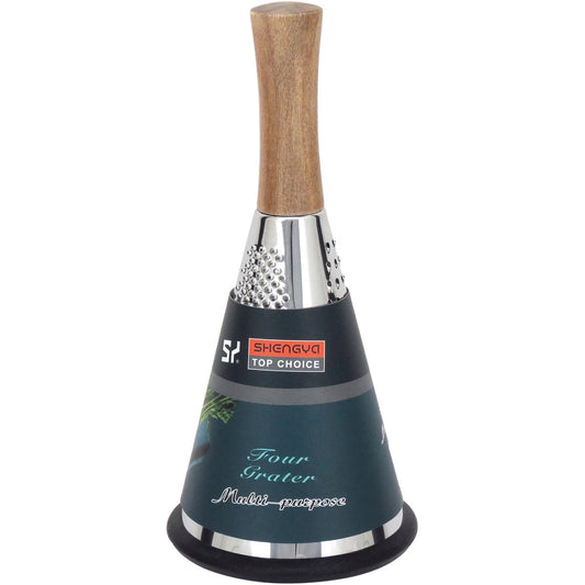 Ralador Inox 24cm para Queijos e Legumes - Utensílio de Cozinha