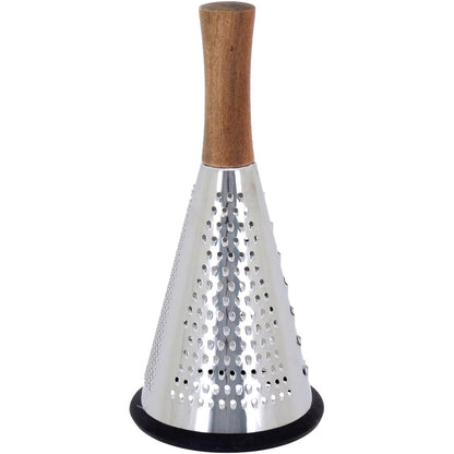 Ralador Inox 24cm para Queijos e Legumes - Utensílio de Cozinha