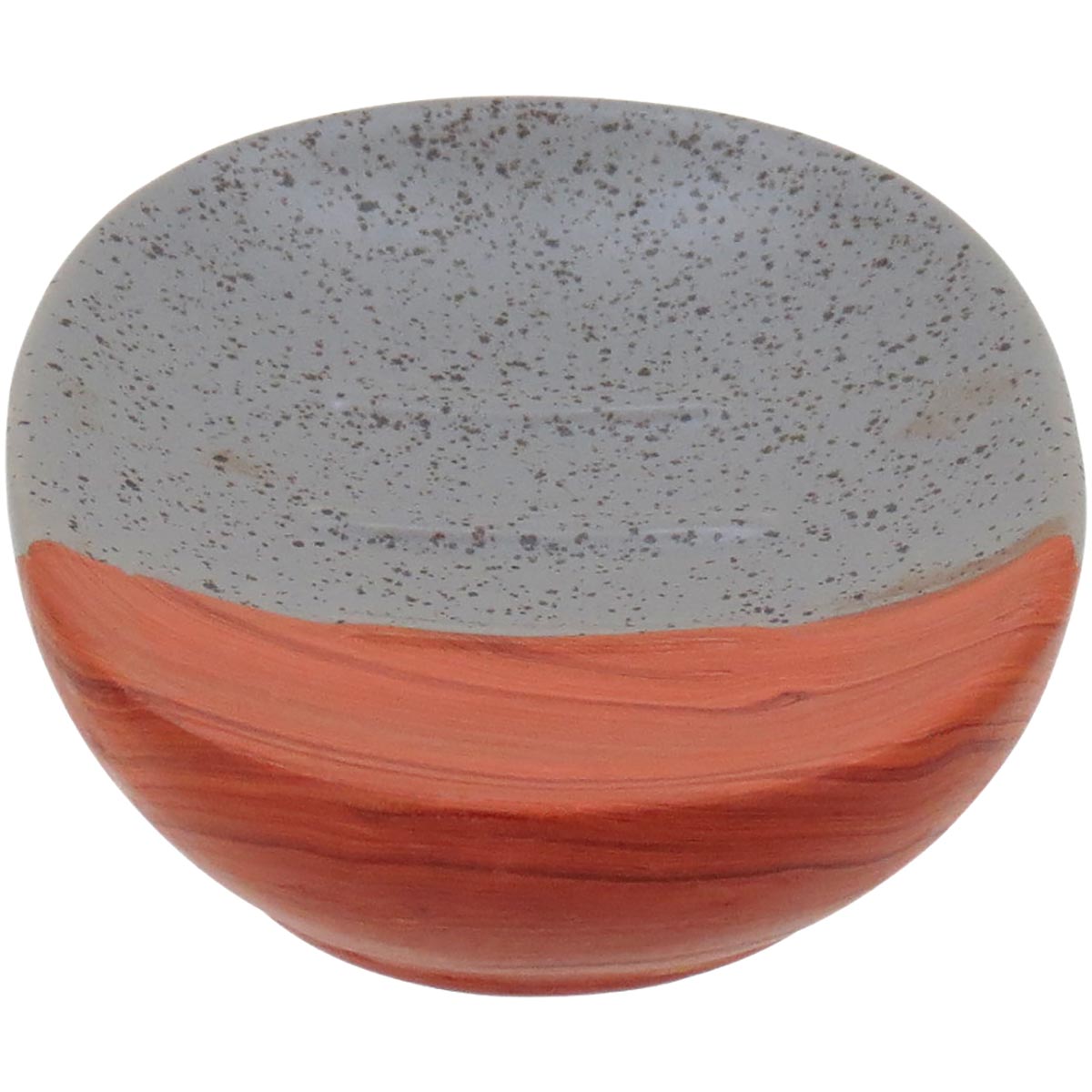 Kit Acessórios Banheiro Cerâmica Cinza - Porta-Sabonete, Porta-Algodão, Escovas