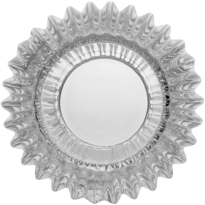 Castiçal de Vidro Transparente 9x9x8,5cm para Velas – Elegante e Durável