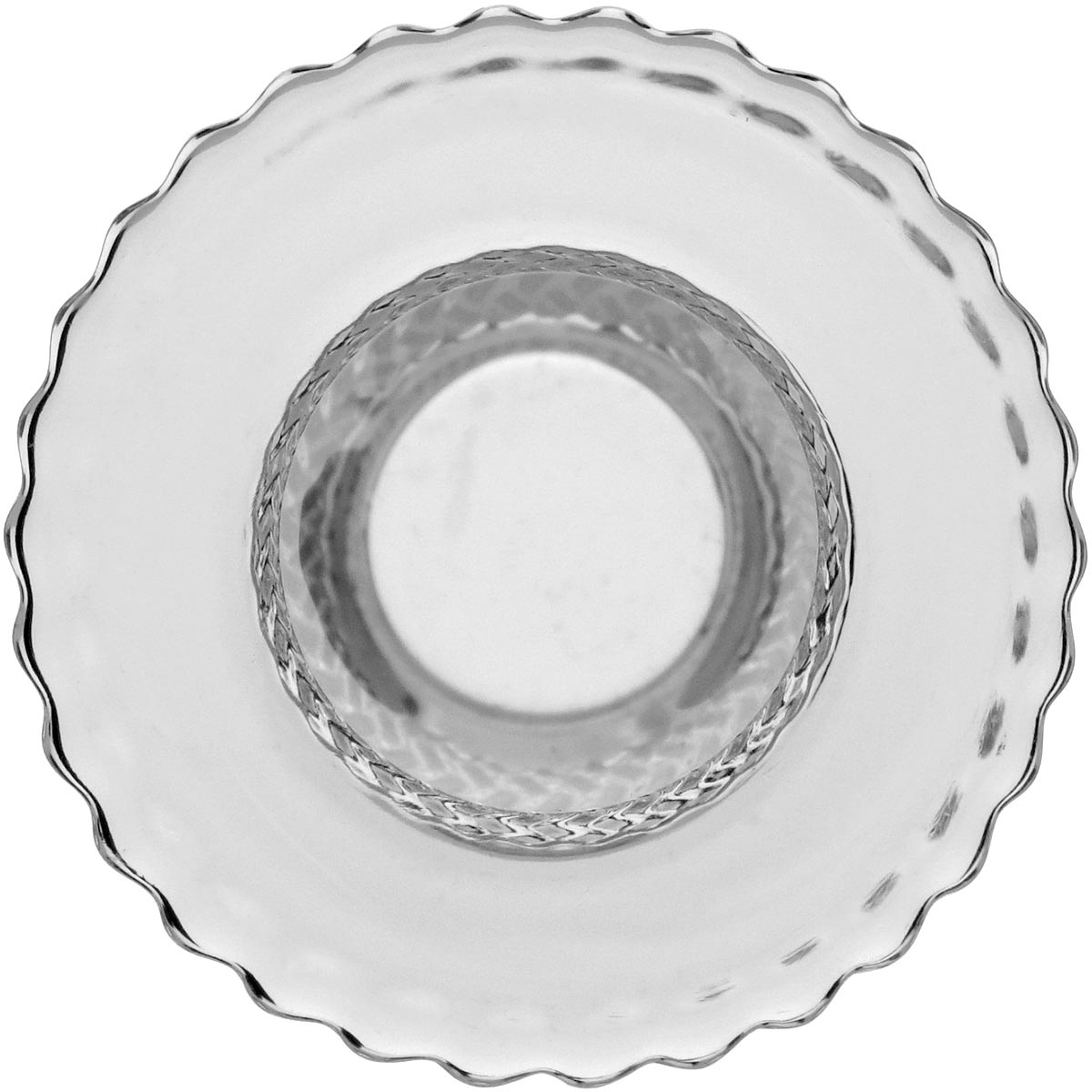 Castiçal de Vidro Transparente 7cm para Velas - Elegância e Sofisticação