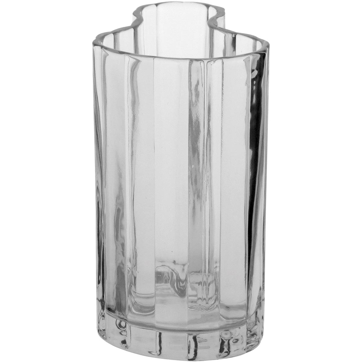 Vaso Vidro 21x17x16cm Transparente