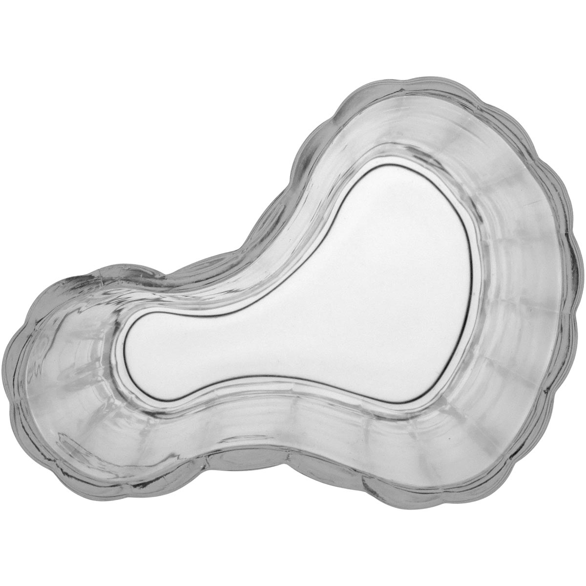 Vaso Vidro 21x17x16cm Transparente