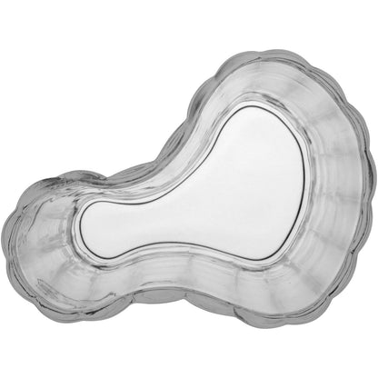 Vaso Vidro 21x17x16cm Transparente