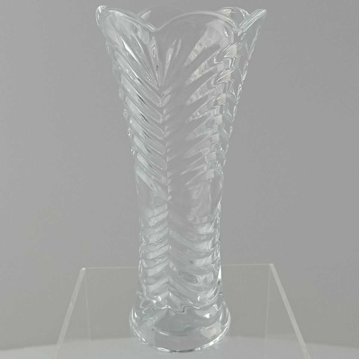 Vaso Vidro 19x9x9cm Transparente