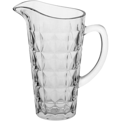 Jarra de Vidro Transparente Dalia 1,2L 25x21x13cm Bico Antiderrame