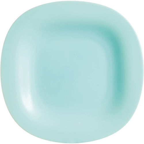 Prato Sobremesa Luminarc Carine Vidro Temperado Verde 19,7cm 6 Peças